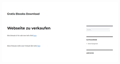 Desktop Screenshot of gratis-e-books.de