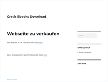 Tablet Screenshot of gratis-e-books.de